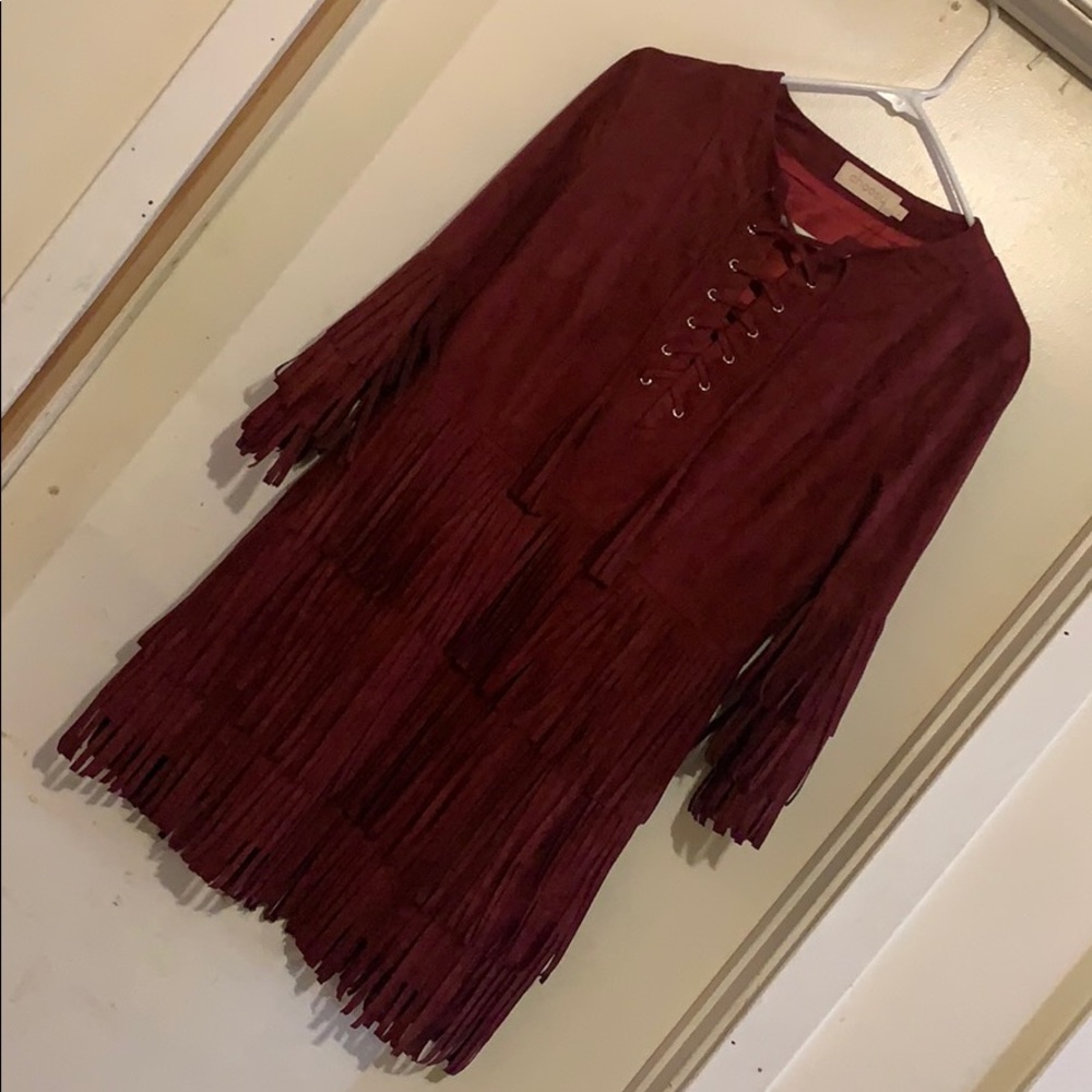 Choosy “Maya” Fringe Dress